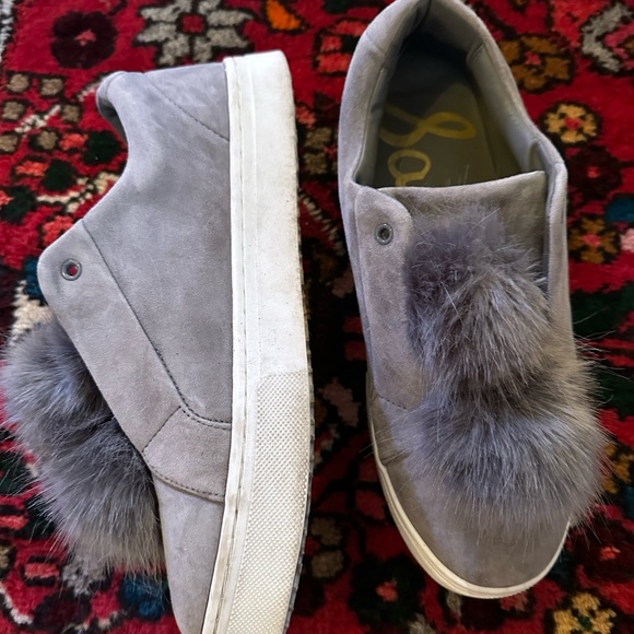 Sam Edelman Leya Pom Pom Sneaker - Picture 2 of 7